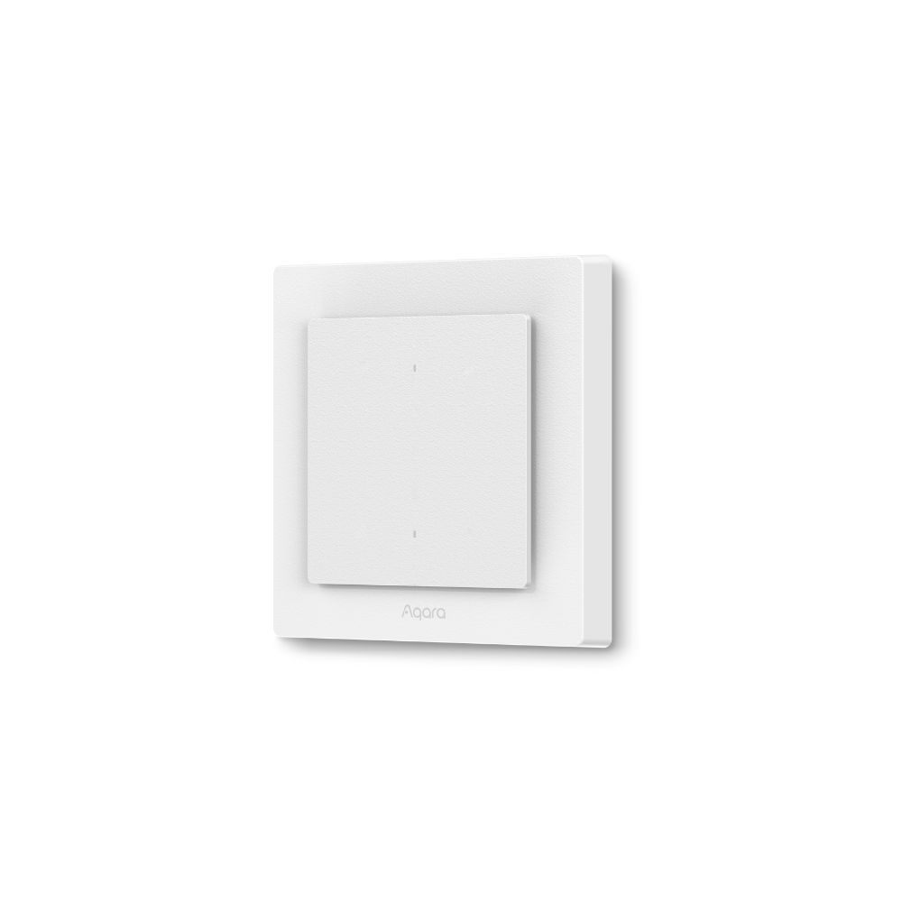 Aqara Light Switch H2 EU (2 Buttons, 1 Channel) Aqara Light Switch H2 EU (2 Buttons, 1 Channel)